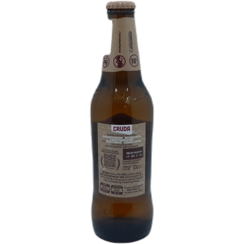 BIRRA PERONI CRUDA CL 33 VAP CR 24 - immagine 2