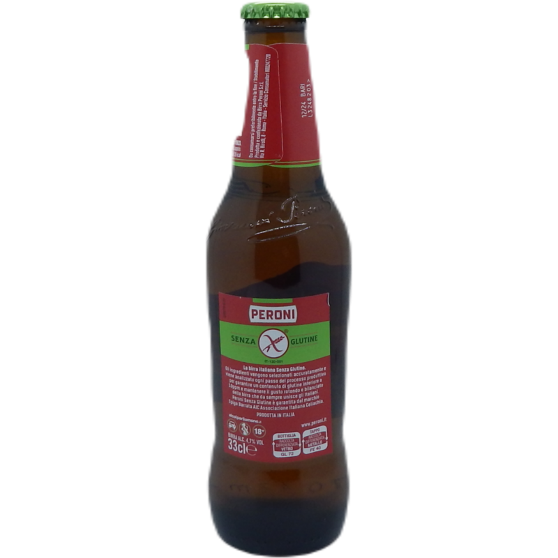 BIRRA PERONI SENZAGLUTINE CL 33 CT 24 BT - immagine 2
