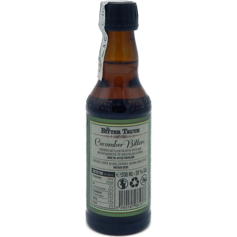 BITTER TRUTH COCUMBER BITTERS 39° CL 20 - immagine 2