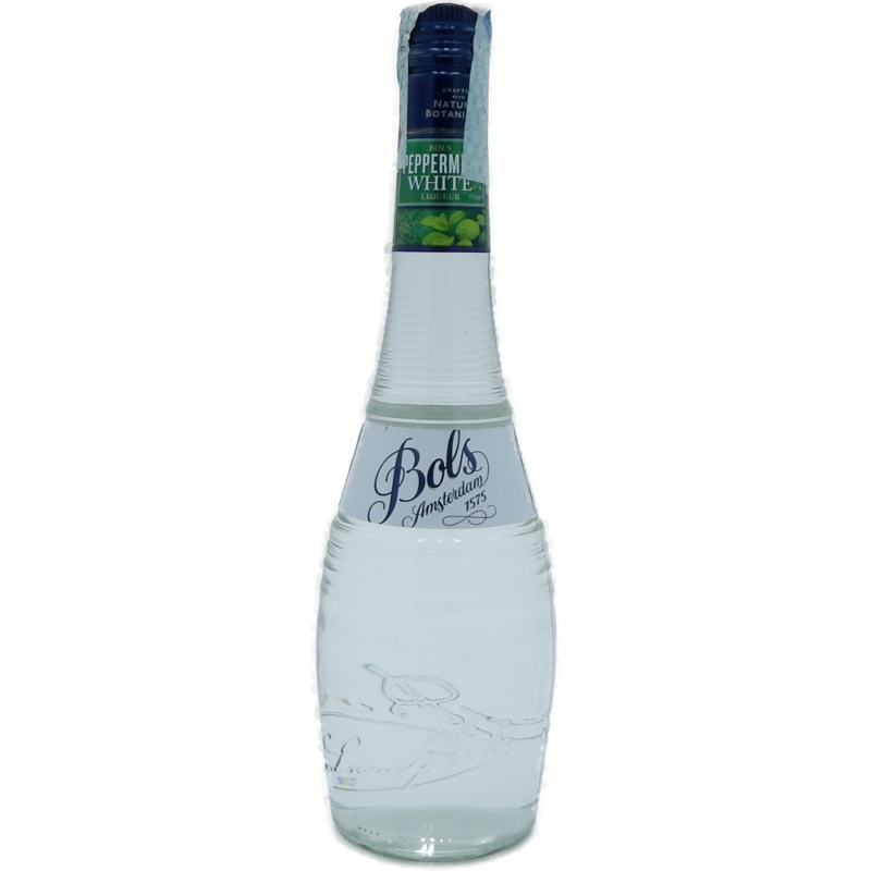 Gusta la freschezza di BOLS Peppermint White: una deliziosa miscela di liquore al menta bianca!