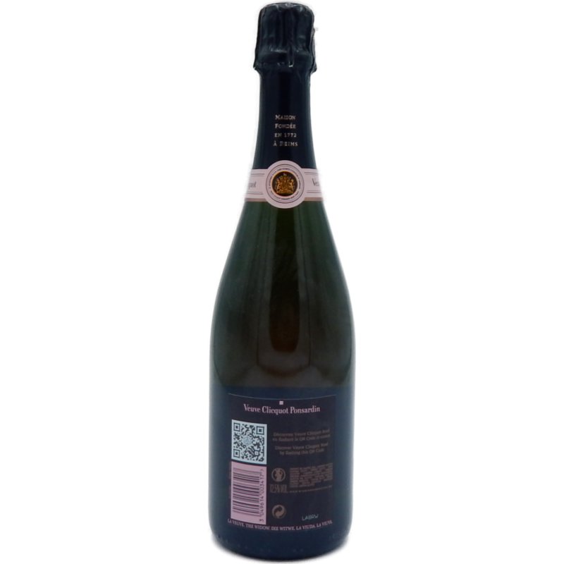 CHAMPAGNE VEUVE CLICQUOT ROSE' SP CL 75 - immagine 2
