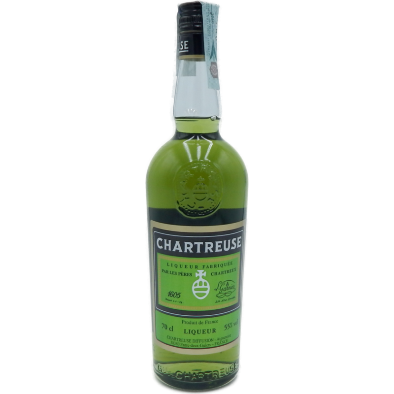 Una bevanda esotica dal colore intenso: Chartreuse Verde Cl. 70