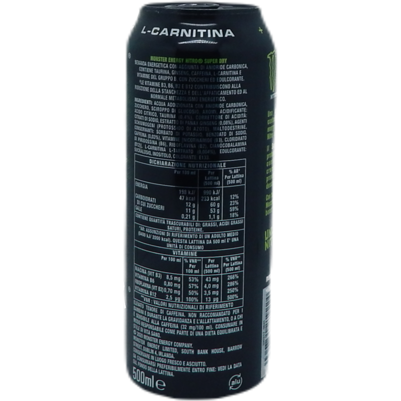 MONSTER NITRO SUPER DRY CL 500 X 24 - immagine 2