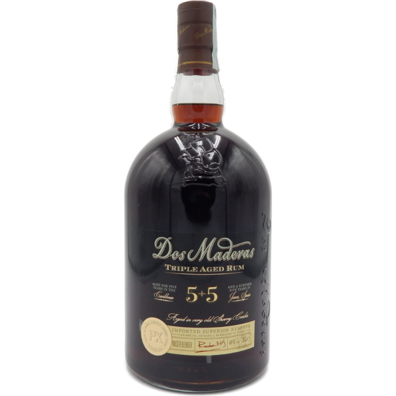 Una miscela di due distillati di Rum: 5+5 anni di invecchiamento per un gusto unico