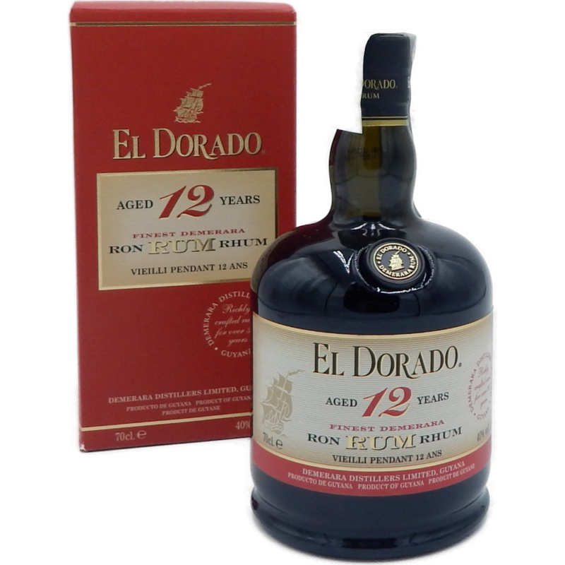 Esplora l'Antico Tesoro: Rum El Dorado 12 Anni CL 70