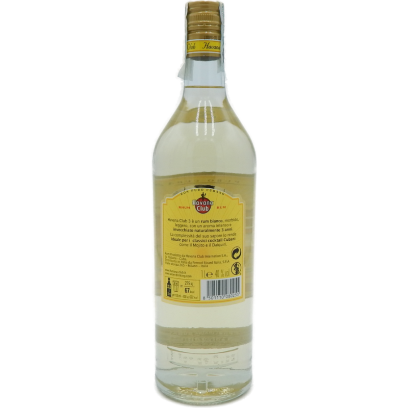 RUM HAVANA CLUB 3 ANNI LT 1 - immagine 2