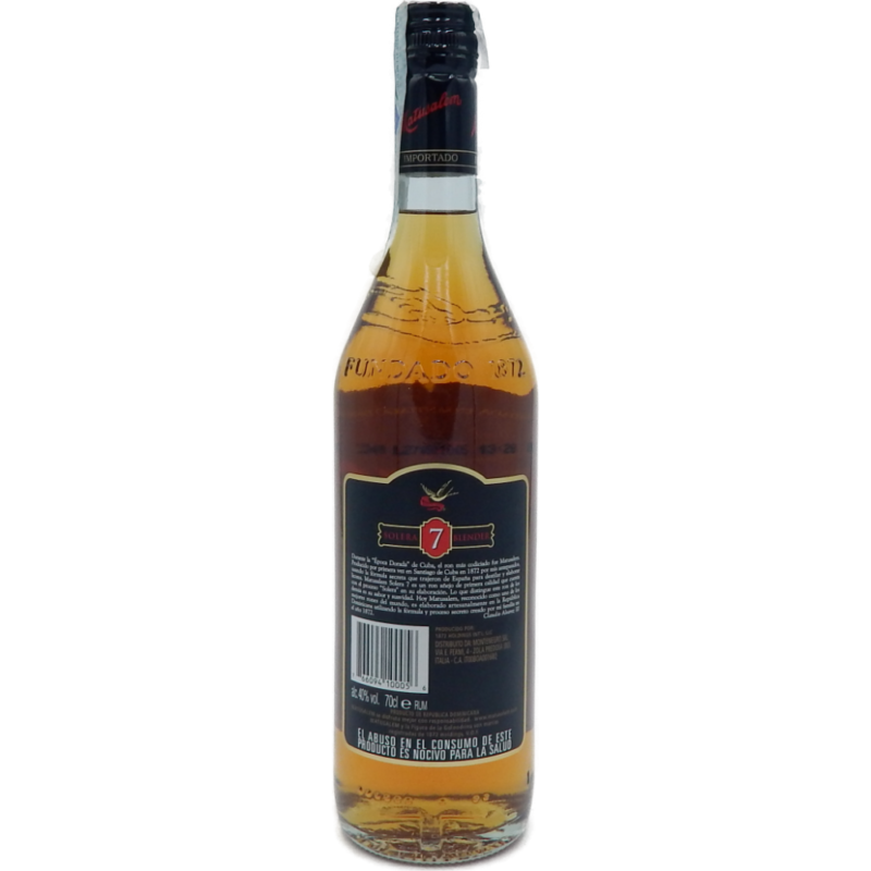 RUM MATUSALEM 7 A. CL 70 - immagine 2