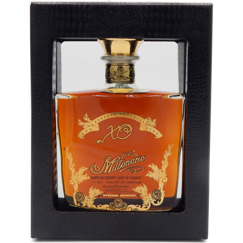 Esclusivo Rum Millionario XO in Pelle CL 70: Un'Esperienza di Lusso Unica