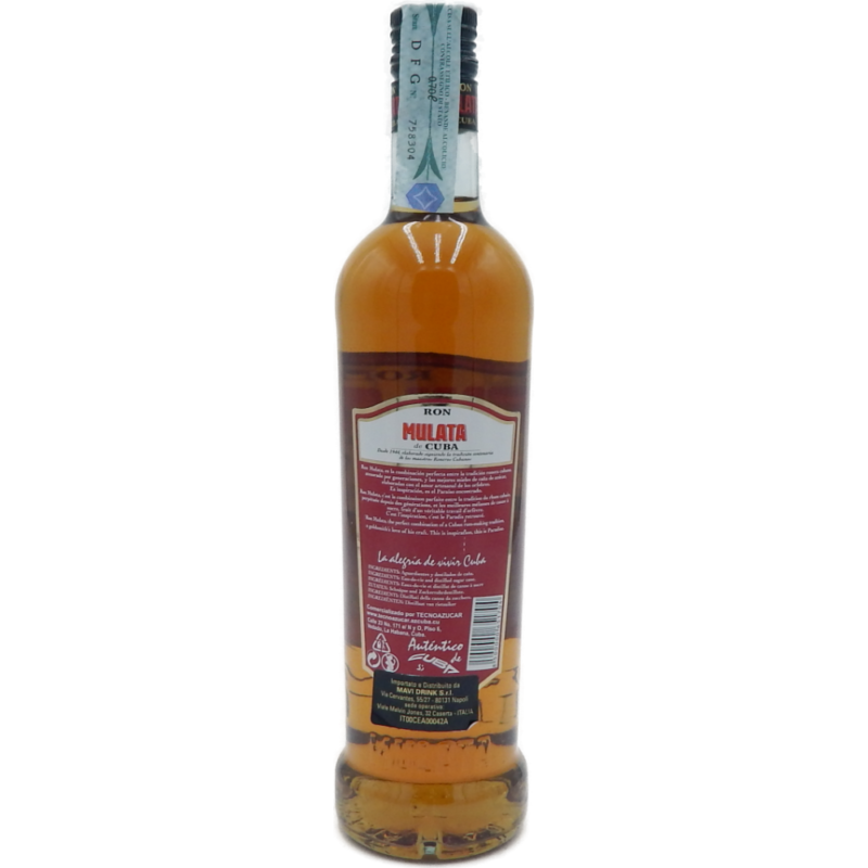 RUM MULATA ELIXIR DE CUBA CL. 70 - immagine 2