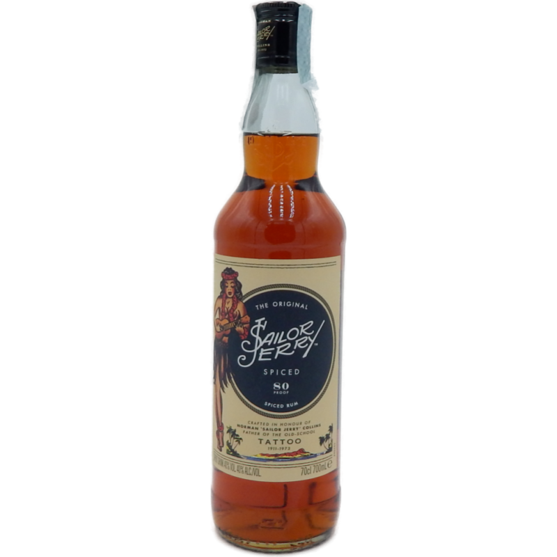 Un viaggio di sapori: Sailor Jerry Spiced Rum 40° Cl. 70