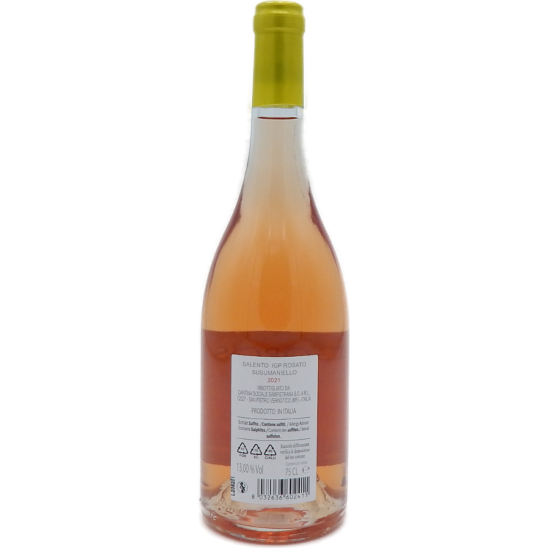 SAMPIETRANA SALENTO ROSATO EGOROSEO - immagine 2