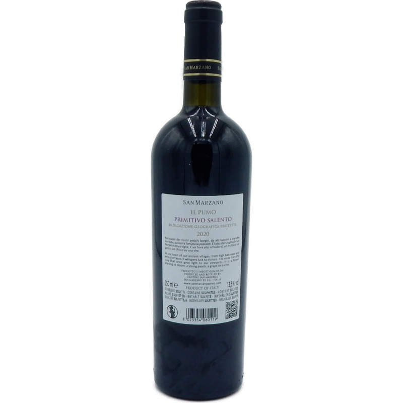 SAN MARZANO PUMO PRIMITIVO IGP - immagine 2