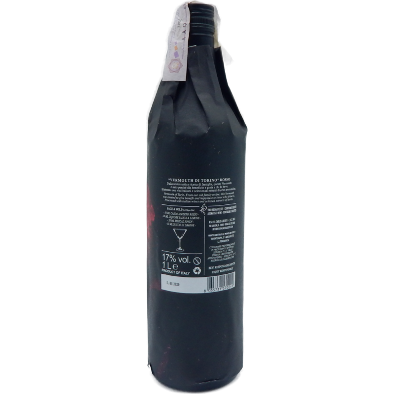 VERMOUTH CARLO ARBERTO ROSSO CL 100 - immagine 2