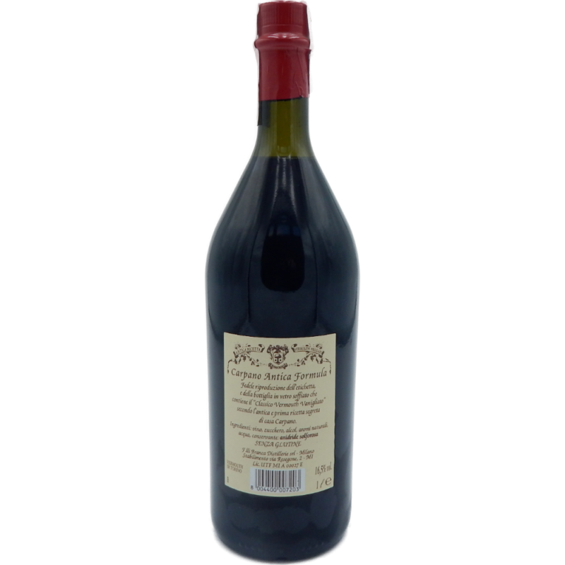 Un'esperienza di gusto unica: Vermouth Carpano Antica Formula