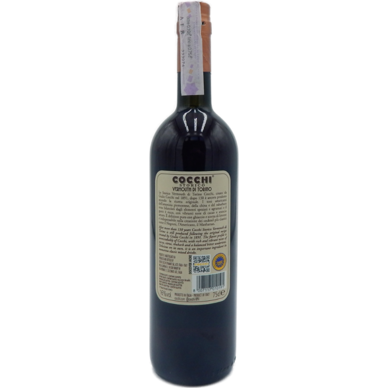 VERMOUTH COCCHI ROSSO STORICO GR 16 - immagine 2