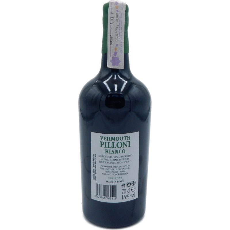VERMOUTH PILLONI BIANCO CL 75 - immagine 2