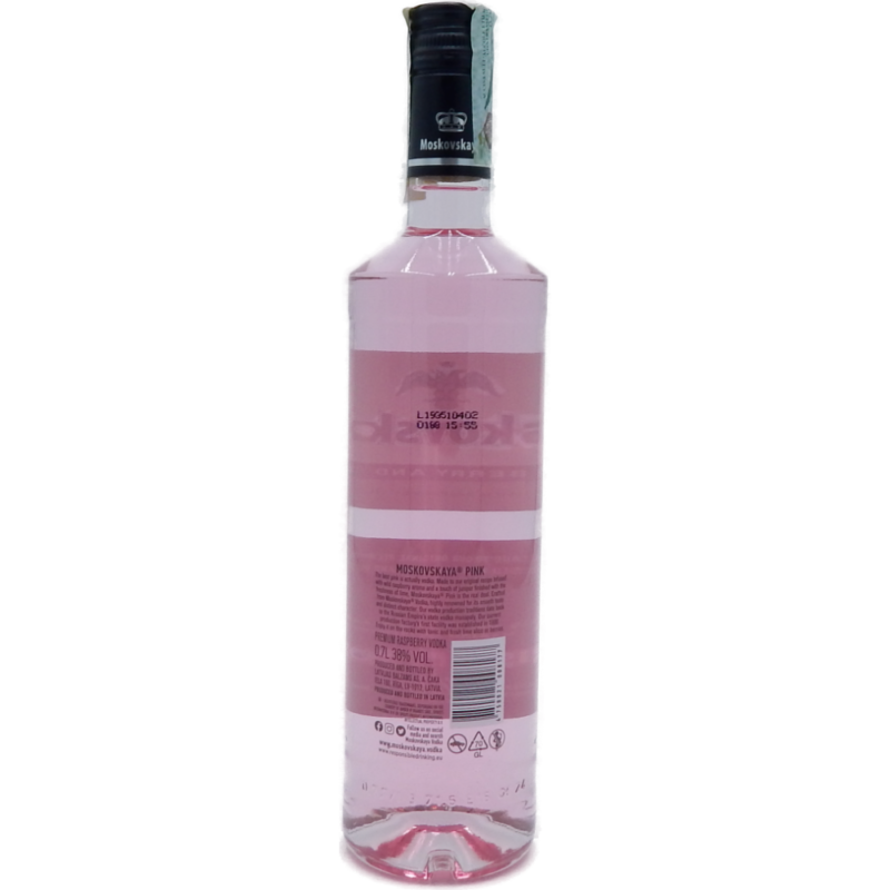VODKA MOSKOVSKAYA PINK CL 70 - immagine 2