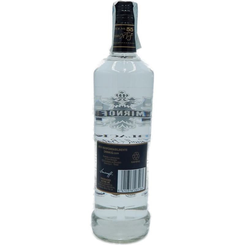 VODKA SMIRNOFF BLACK CL 70 - immagine 2